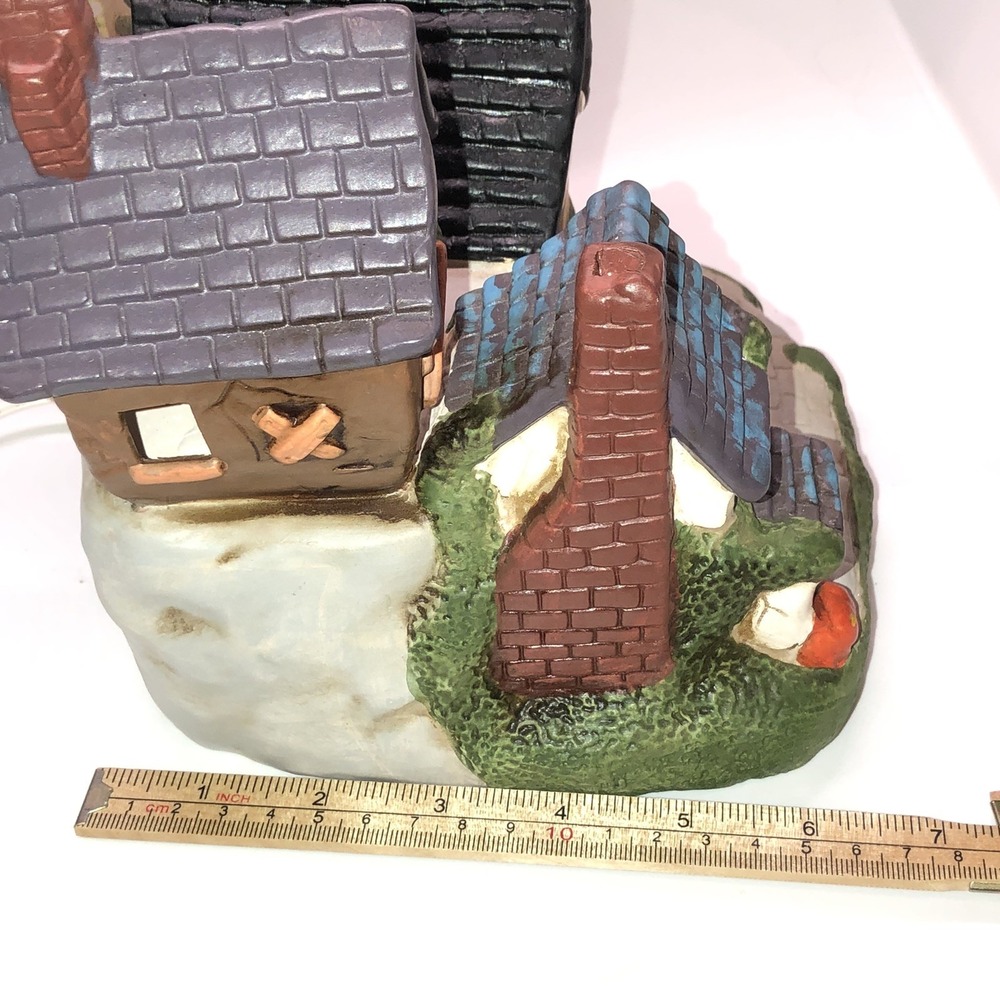 Vintage Pacific Rim Halloween 1965 Haunted Farm House Electric Lights - Picture 13 of 15